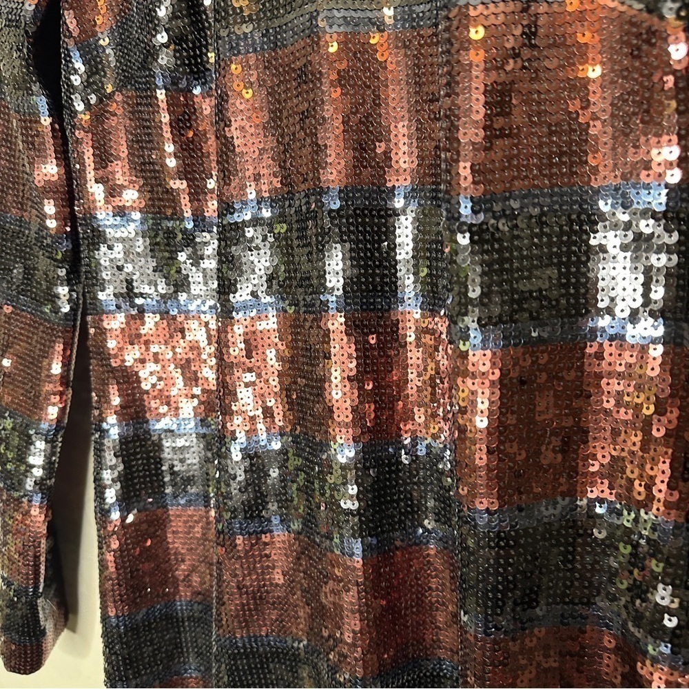 Veronica Beard Breakers jeweled- neck sequin mini dress - Picture 4 of 11